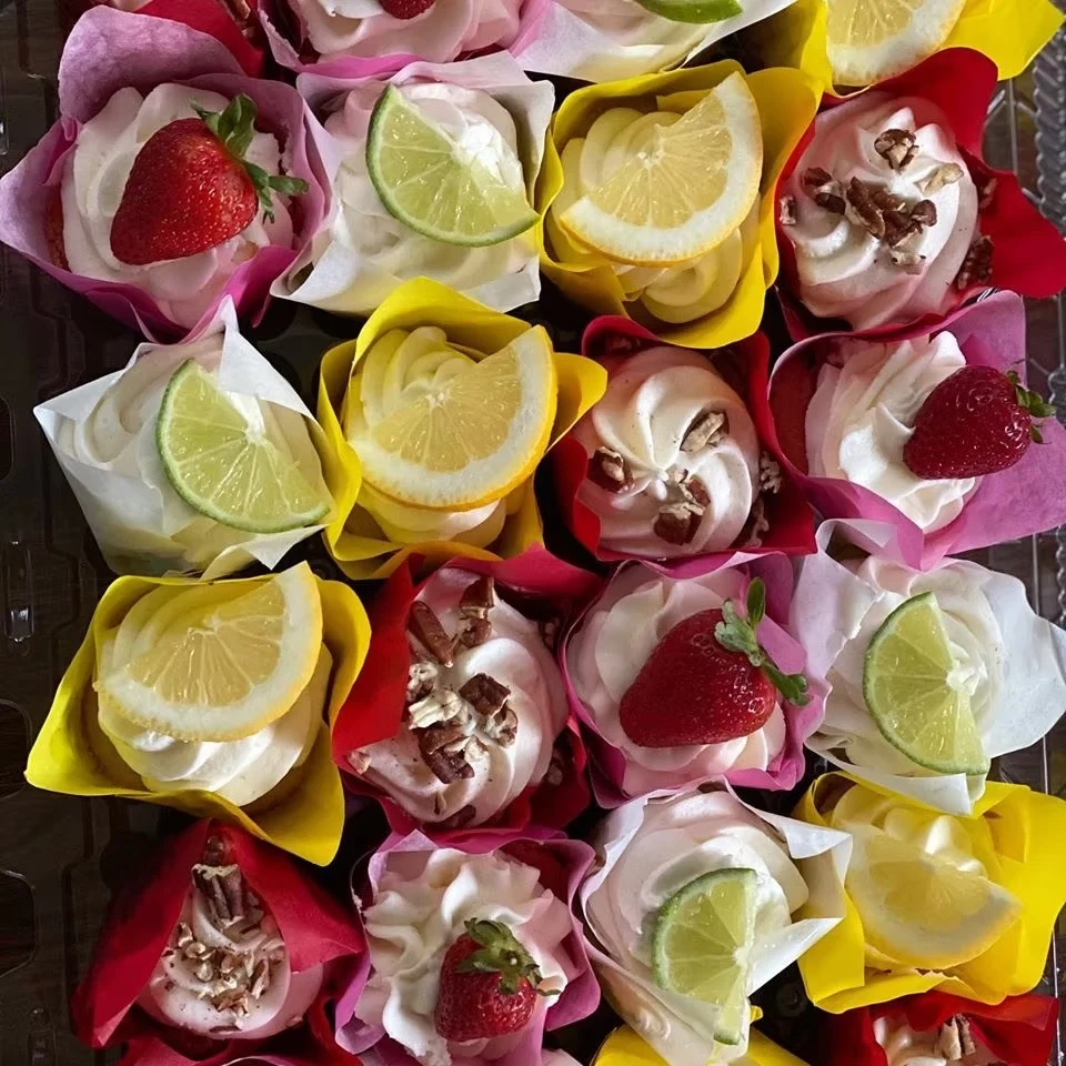 A Dozen Delights cupcakes